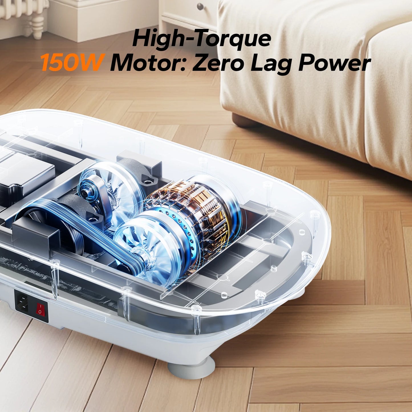 MERACH CV30 Vibration Plate Whole Body Workout Fitness Platform