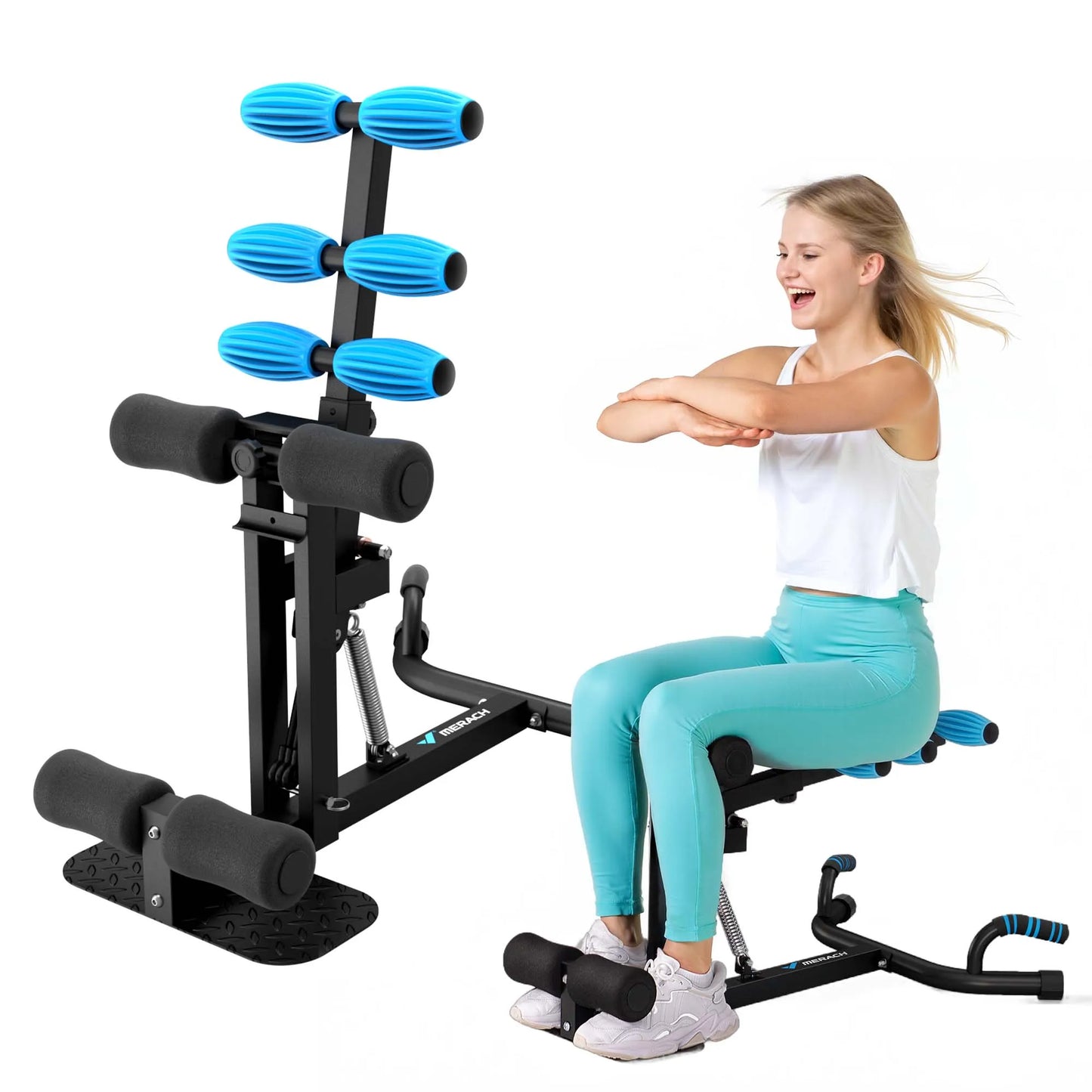 Merach Deep Squat Machine For Leg Core And Glutes Workout