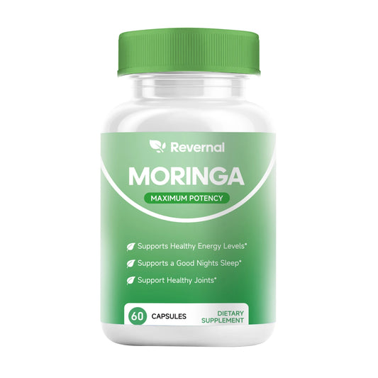 Quit Mood Moringa Powder Capsules Natural Green Antioxidant Superfood