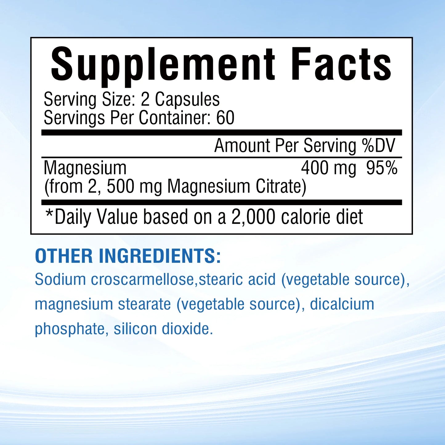 Coolkin Magnesium Citrate Capsules For Muscle Nerve Heart Sleep Health