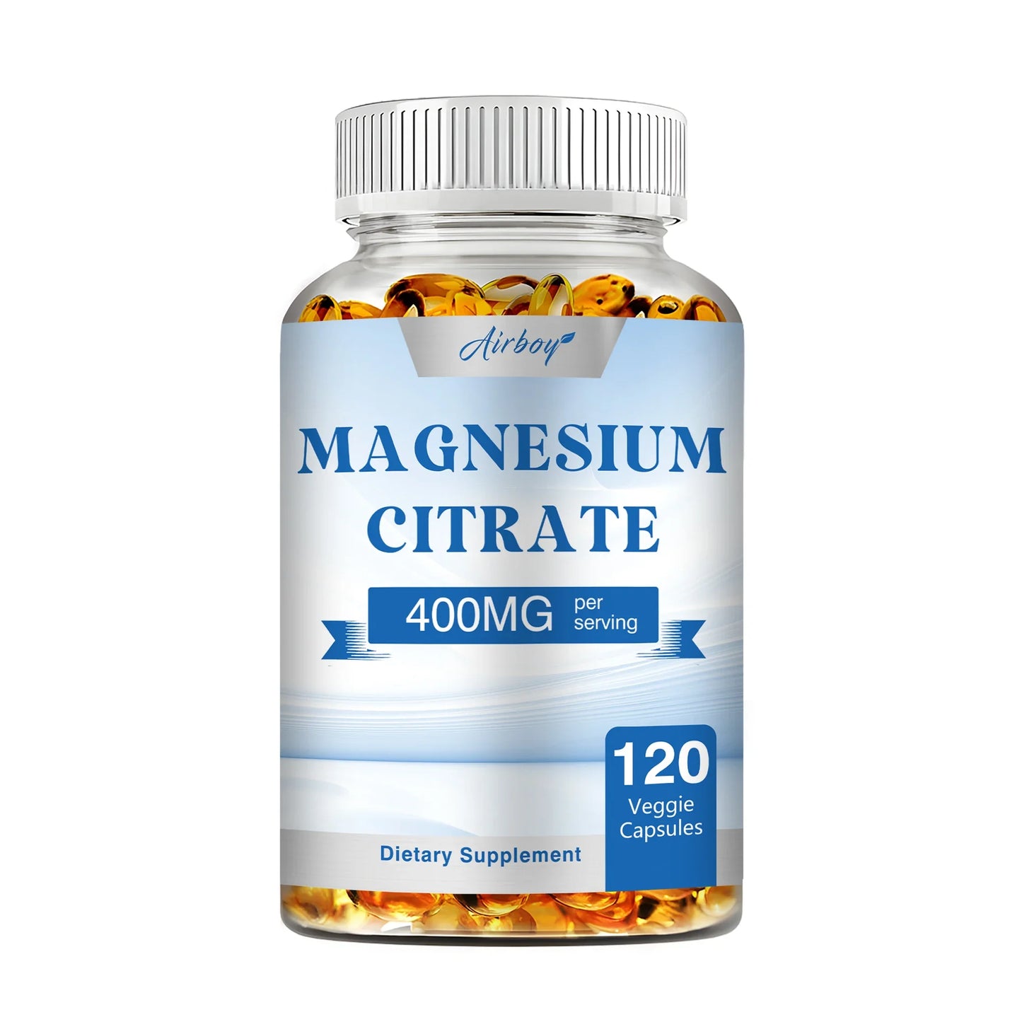 Coolkin Magnesium Citrate Capsules For Muscle Nerve Heart Sleep Health