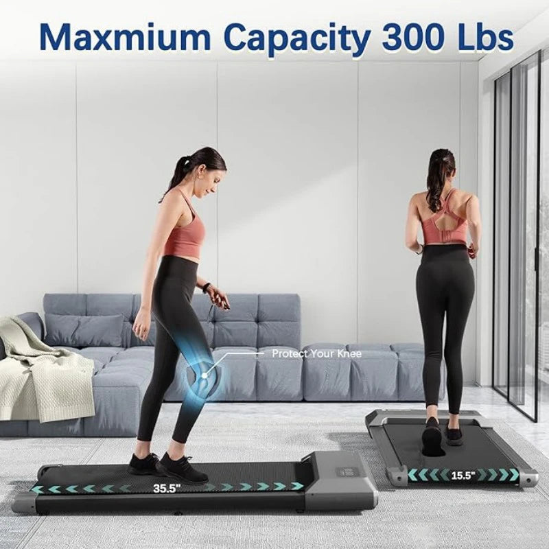 Superun 2.5HP Treadmill for Home with 2in1 Walking Running