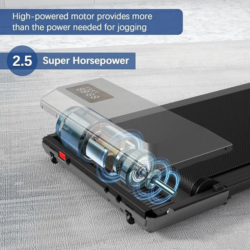 Superun 2.5HP Treadmill for Home with 2in1 Walking Running