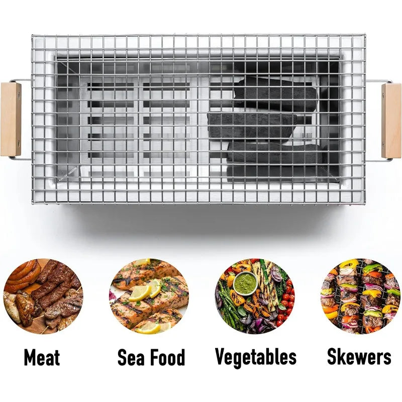 MG168 Mini Yakitori Grill Japanese Style Tabletop Hibachi