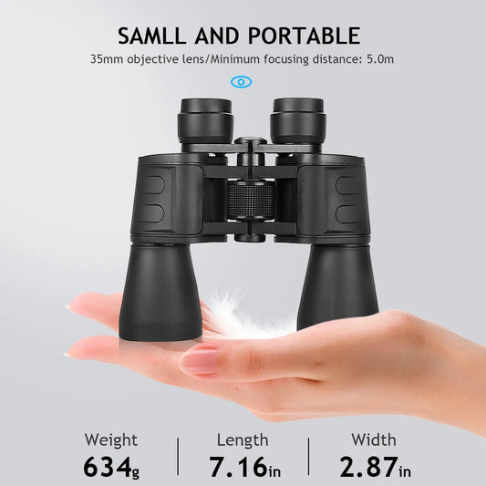 Professional Binoculars HD BAK4 Prism Night Vision Long Range