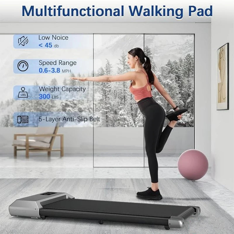 Superun 2.5HP Treadmill for Home with 2in1 Walking Running