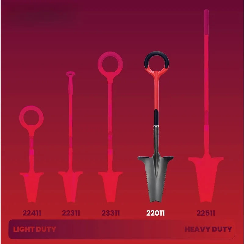 Serrated Shovel 22011 For Root And Dirt Digging Tasks